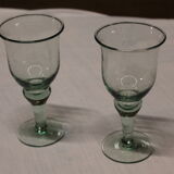 Pair of absinthe glasses