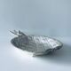 Silver pineapple dish