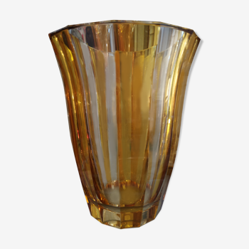 Art deco amber vase