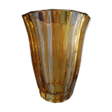 Art deco amber vase