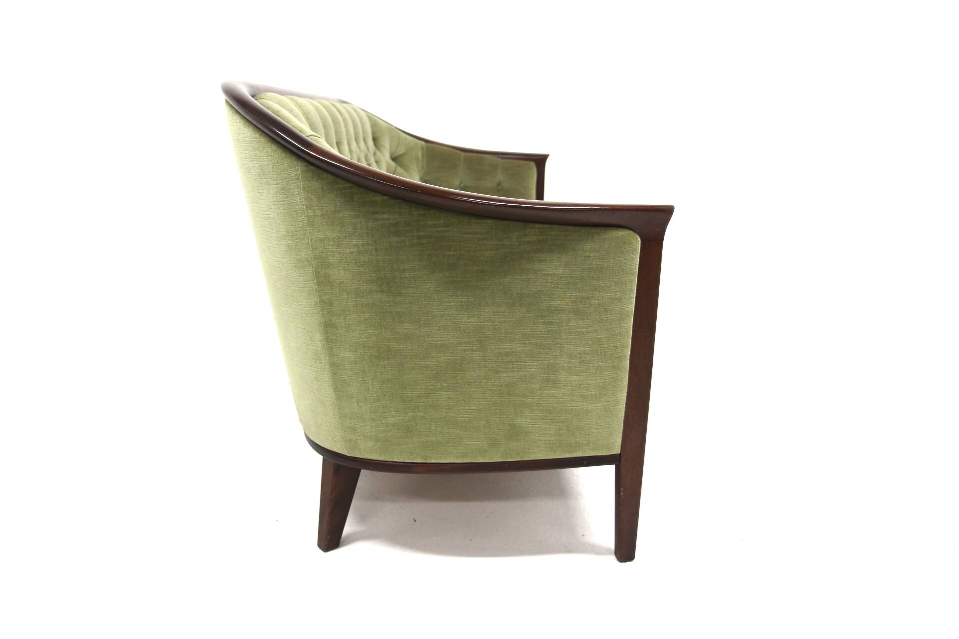 “Fabiola” velvet sofa, Bröderna Andersson, Sweden, 1960