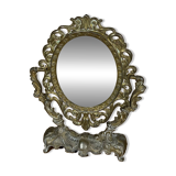 Small vintage dressing mirror