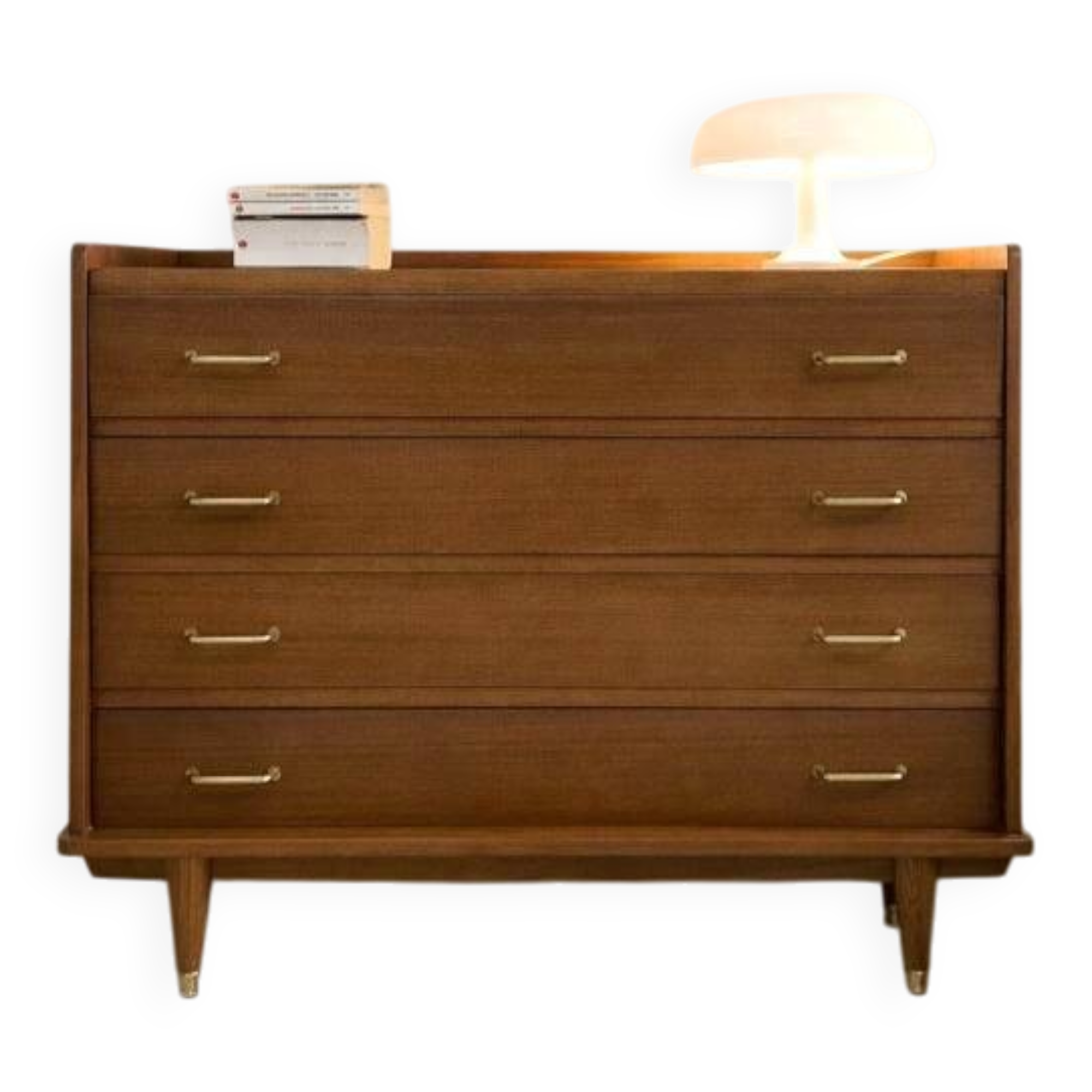 Vintage teak chest of drawers – Scandinavian style – 1960s