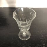 Verres à pied en cristal