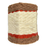 Vintage 70's wool lampshade