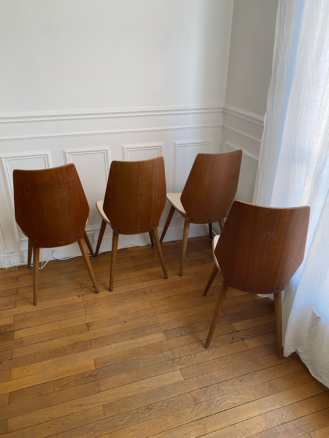 4 Baumann chairs