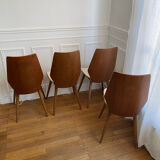 4 Baumann chairs