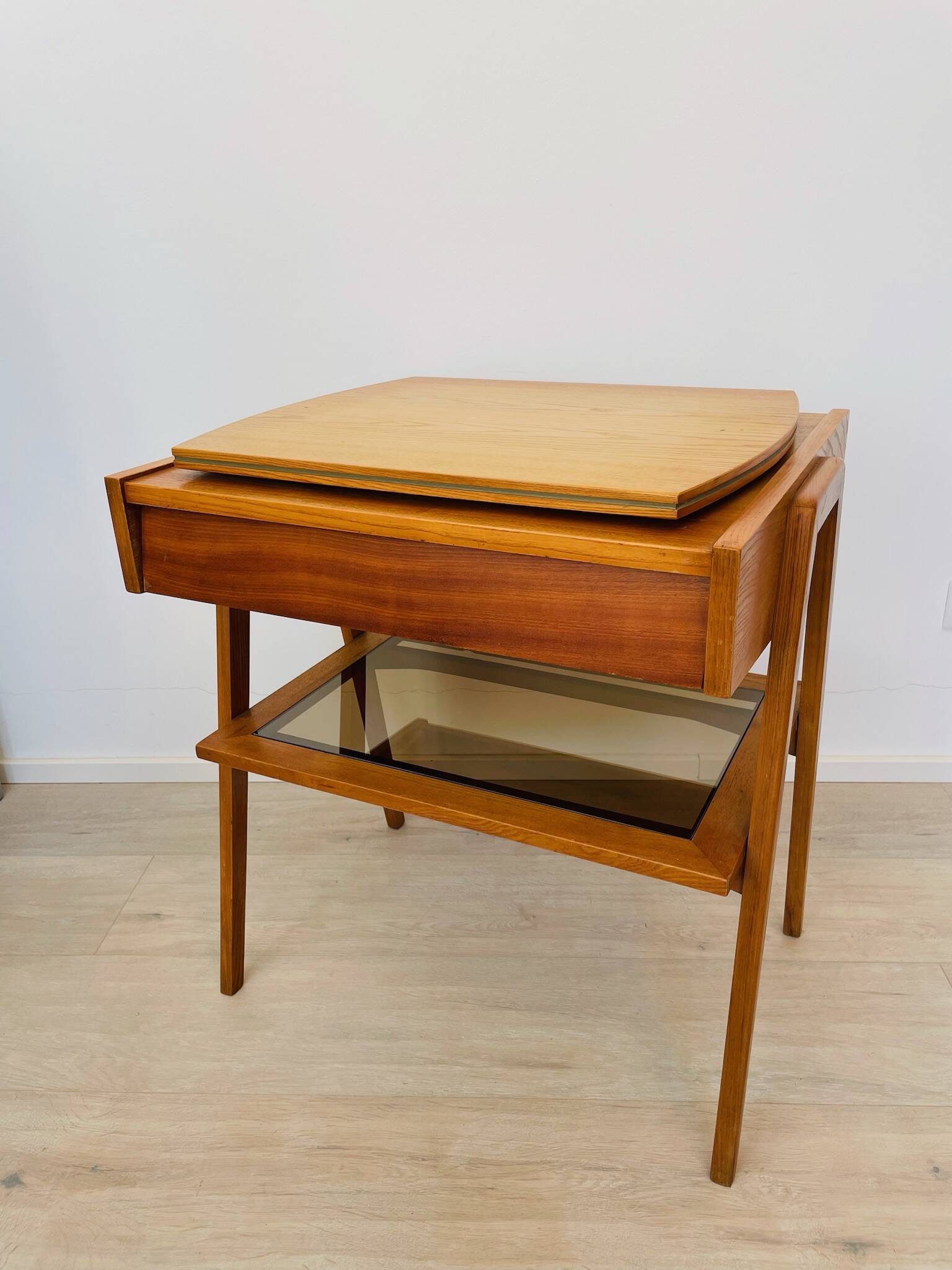 Fully restored Vintage TV Table by František Jirak, 1960’s