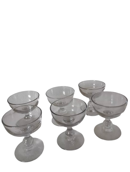 Antique glass bowls