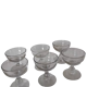Coupelles anciennes en verre