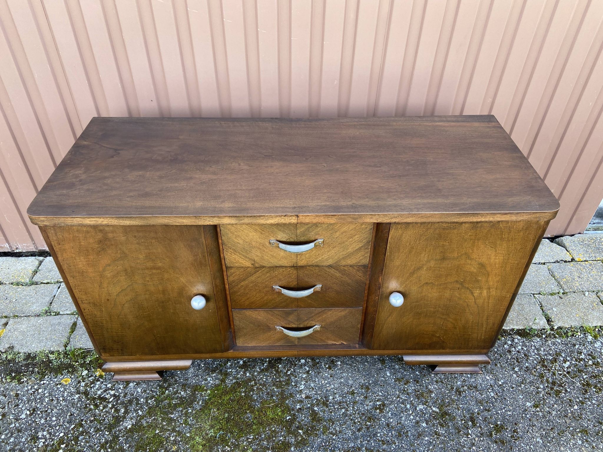 Enfilade Art deco chippendale Mid-century vintage 1950