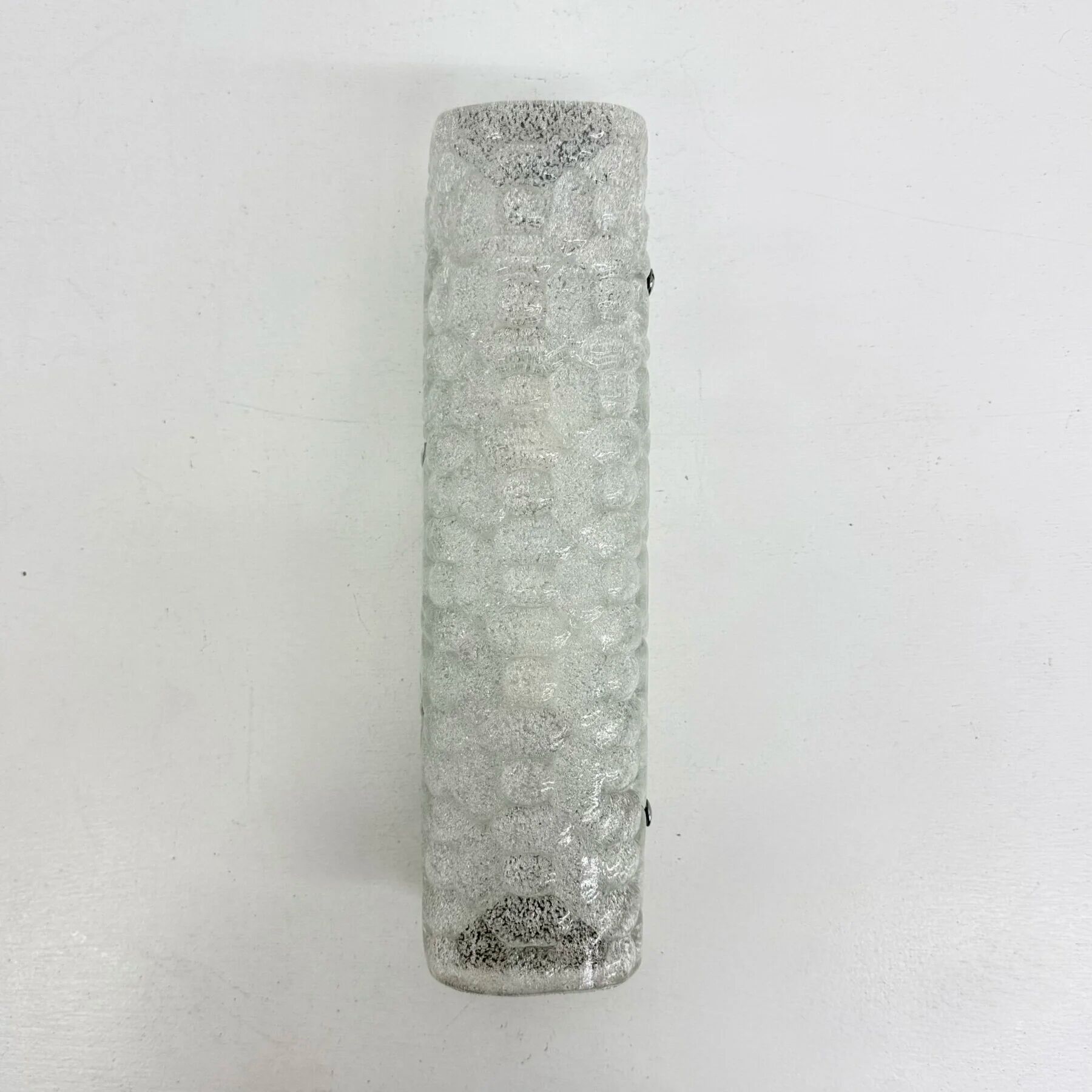 Mid-century Hustadt Leuchten design Murano glass wall sconces, Germany, 1970s
