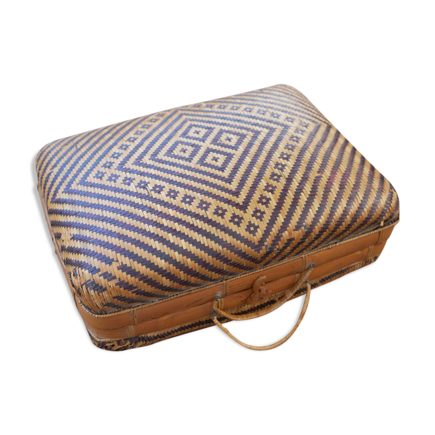 Vintage Wicker suitcase