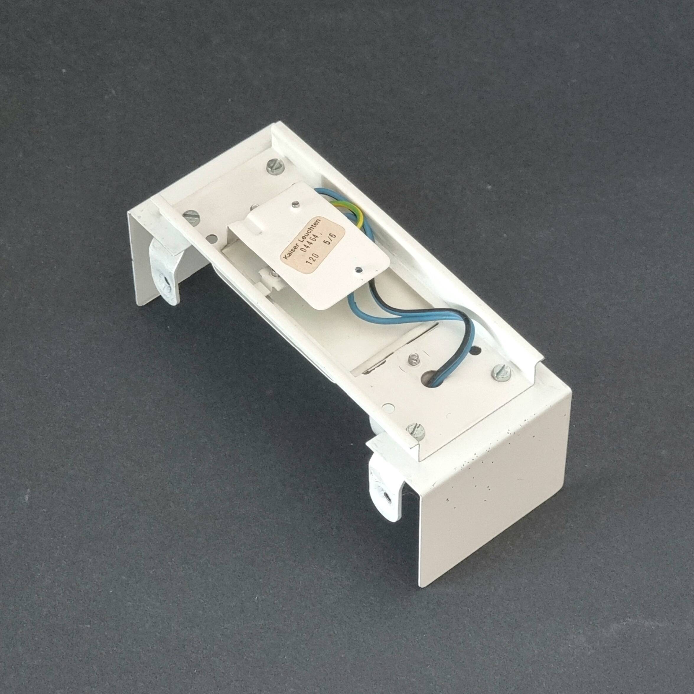 Set of 3 Mid-Century Modern Murano Ice Glass Wall Lights from Kaiser, 1960s