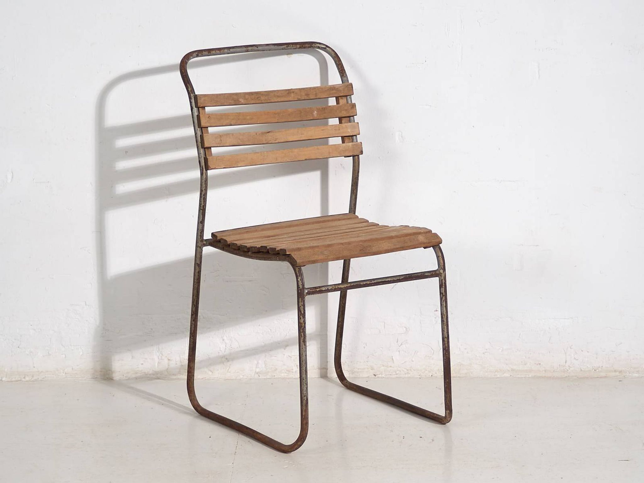 Antique garden chairs (circa 1920). Set of 4 pieces #2