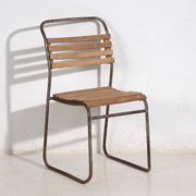 Antique garden chairs (circa 1920). Set of 4 pieces #2