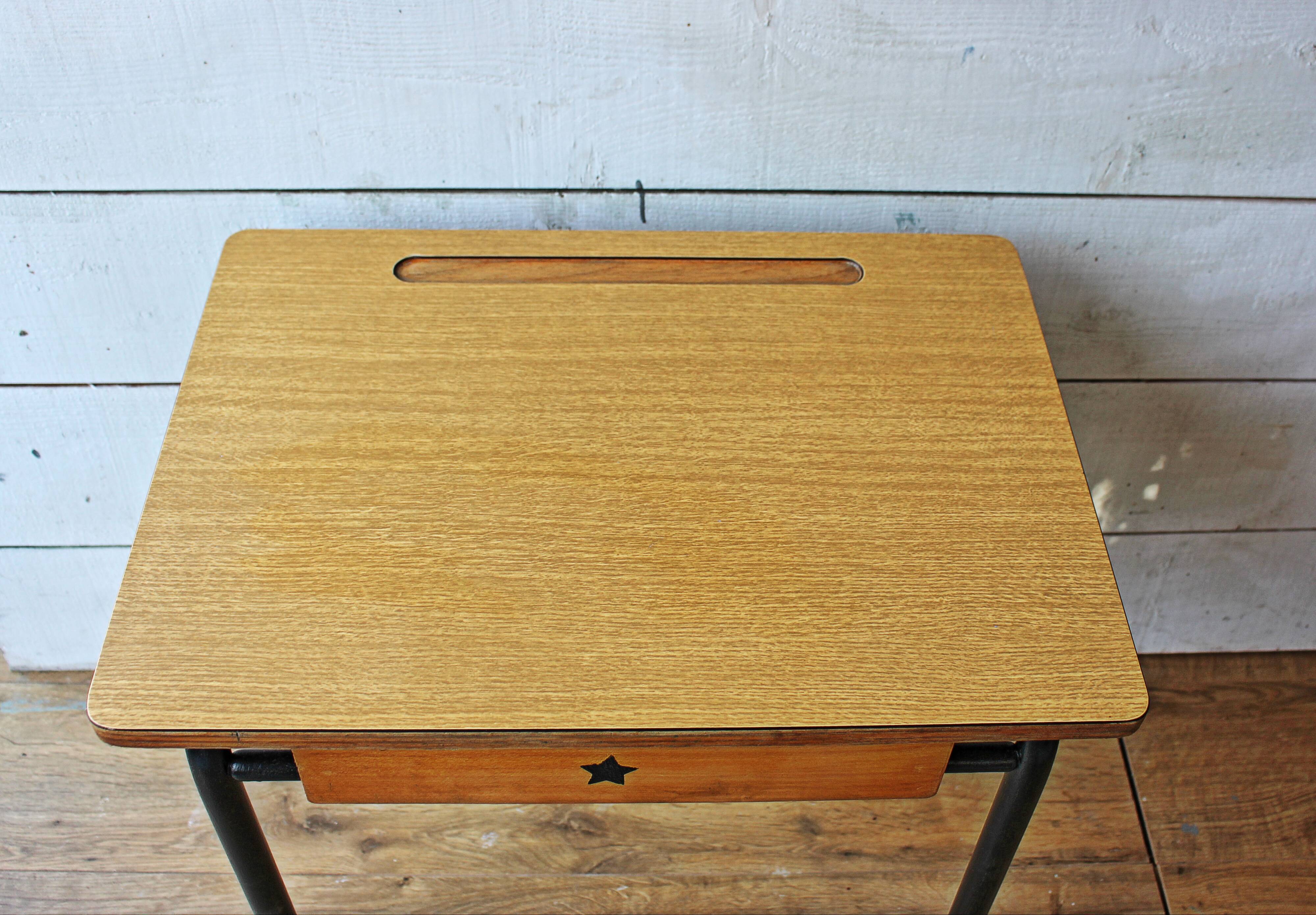 1970s school desk