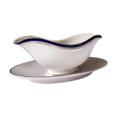 Luneville earthenware saucière