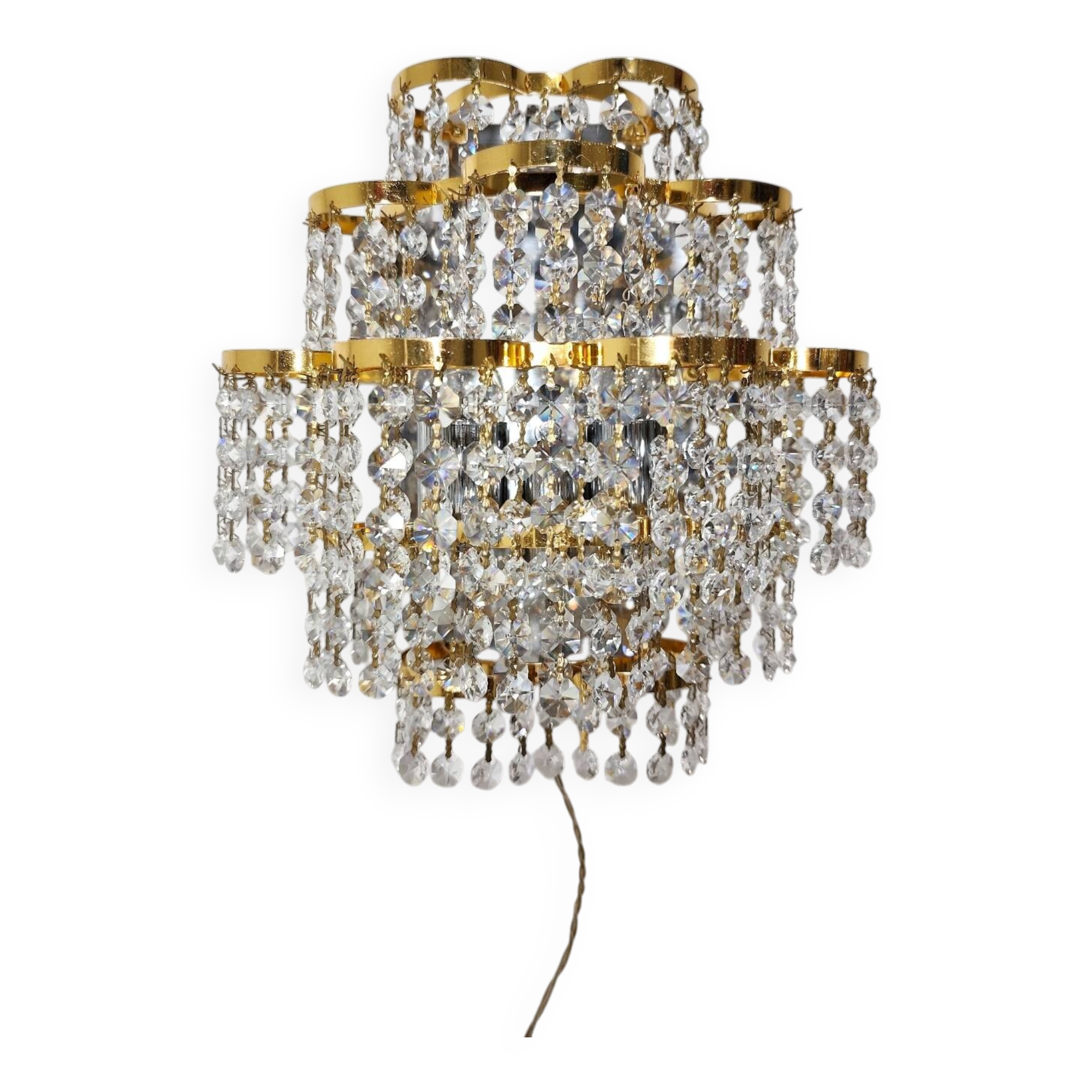 Applique du classique classique des cristaux. Espagne, années 1980.