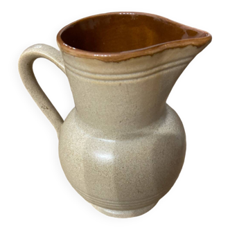 Stoneware pitcher
