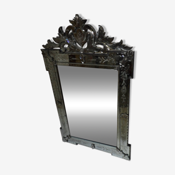 Richly decorated Venetian mirror