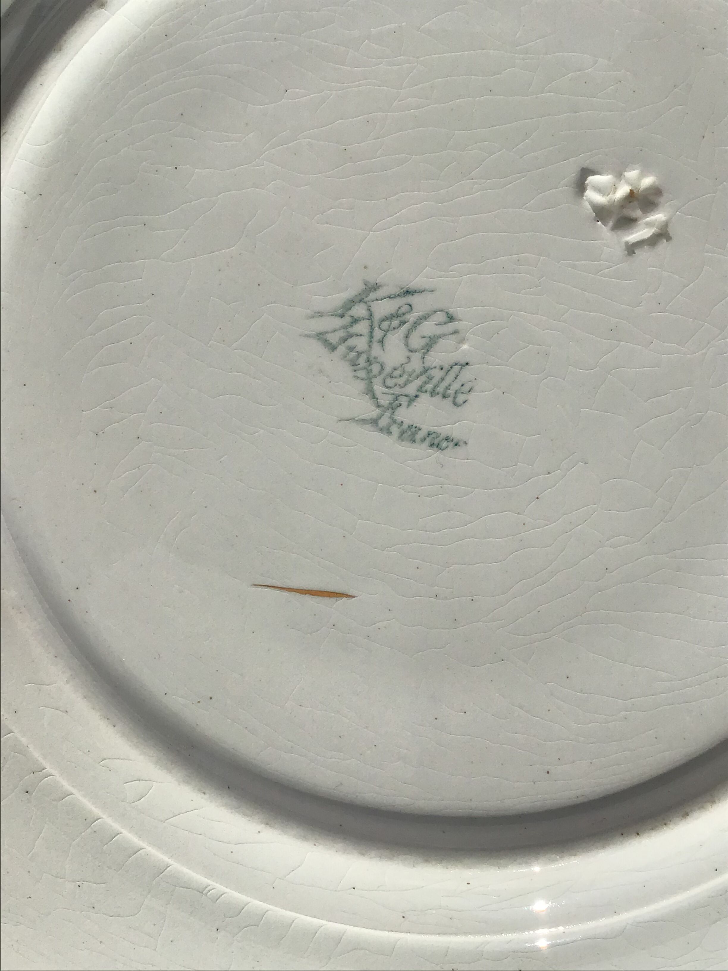 Pair lunches K&G Lunéville pink