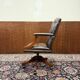 Chaise de bureau Chesterfield anglaise classique marron