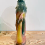 Vintage slurry fish decanter