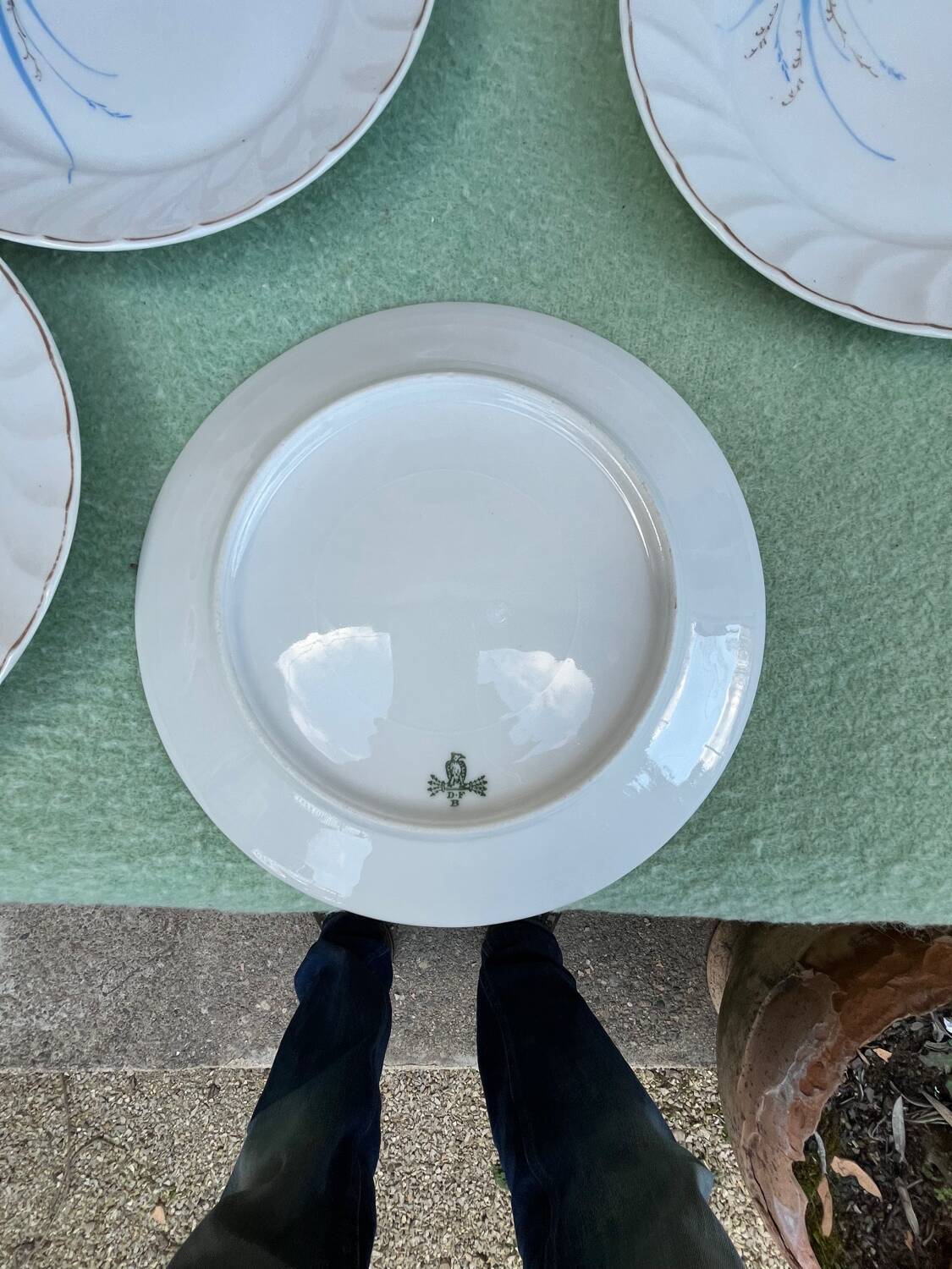 Assiettes à desserts