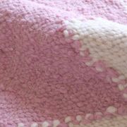 Pink Kilim Rug - 296 x 109 cm