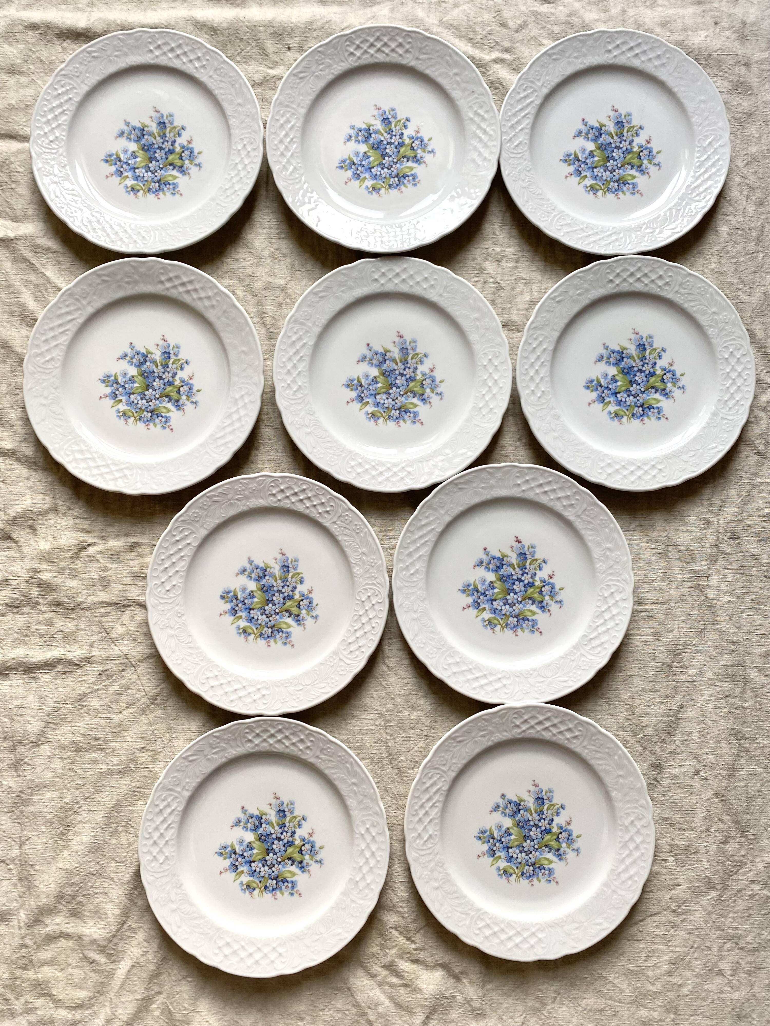 Bavaria porcelain plates