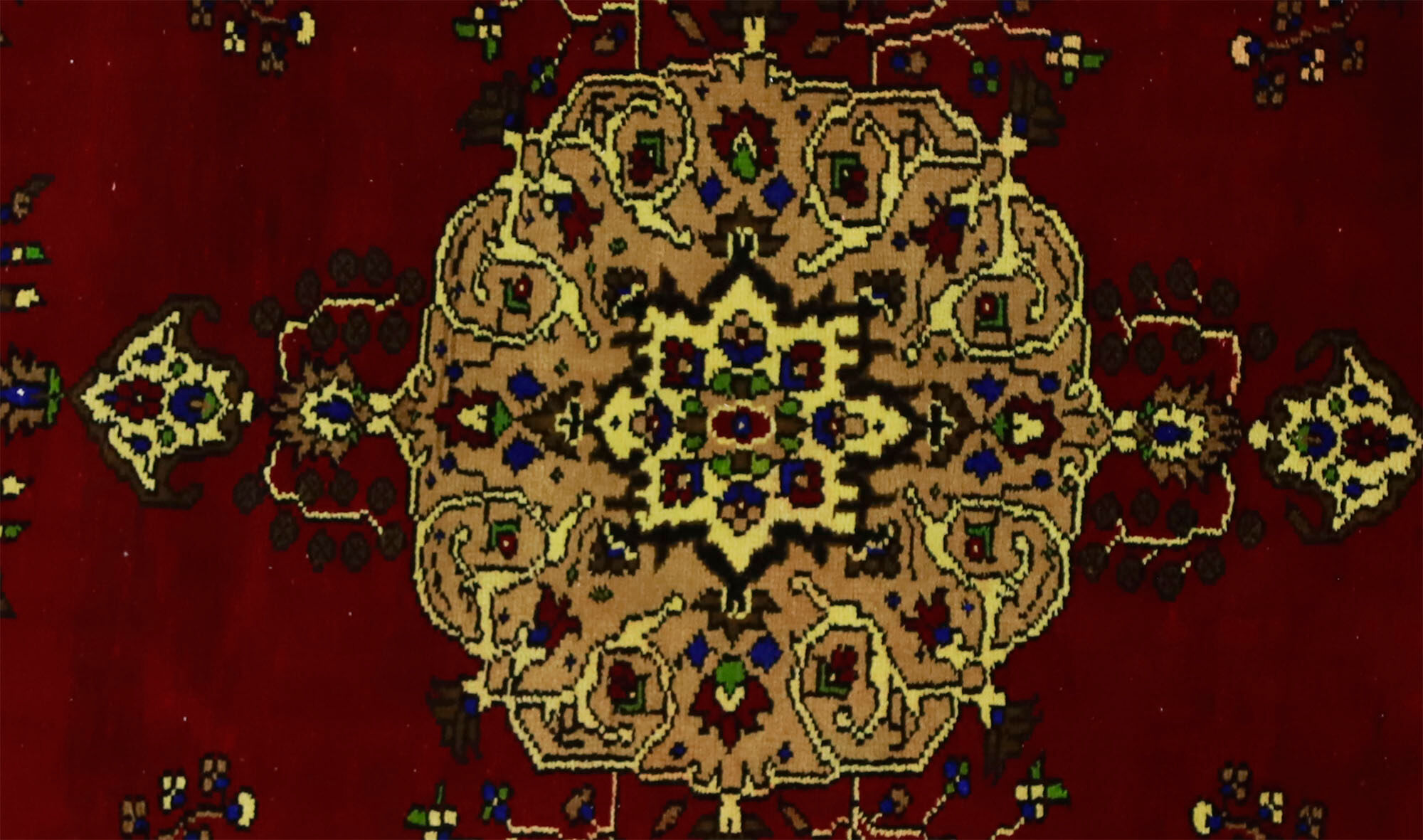 Anatolian handmade vintage rug 268 cm x 135 cm