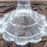 Chiseled crystal empty pocket cup