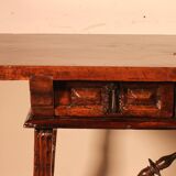 Spanish walnut console - 17th century