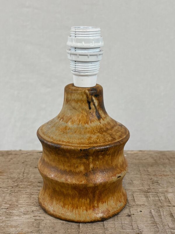 lampe de chevet en céramique signée- Suède, années 70/80