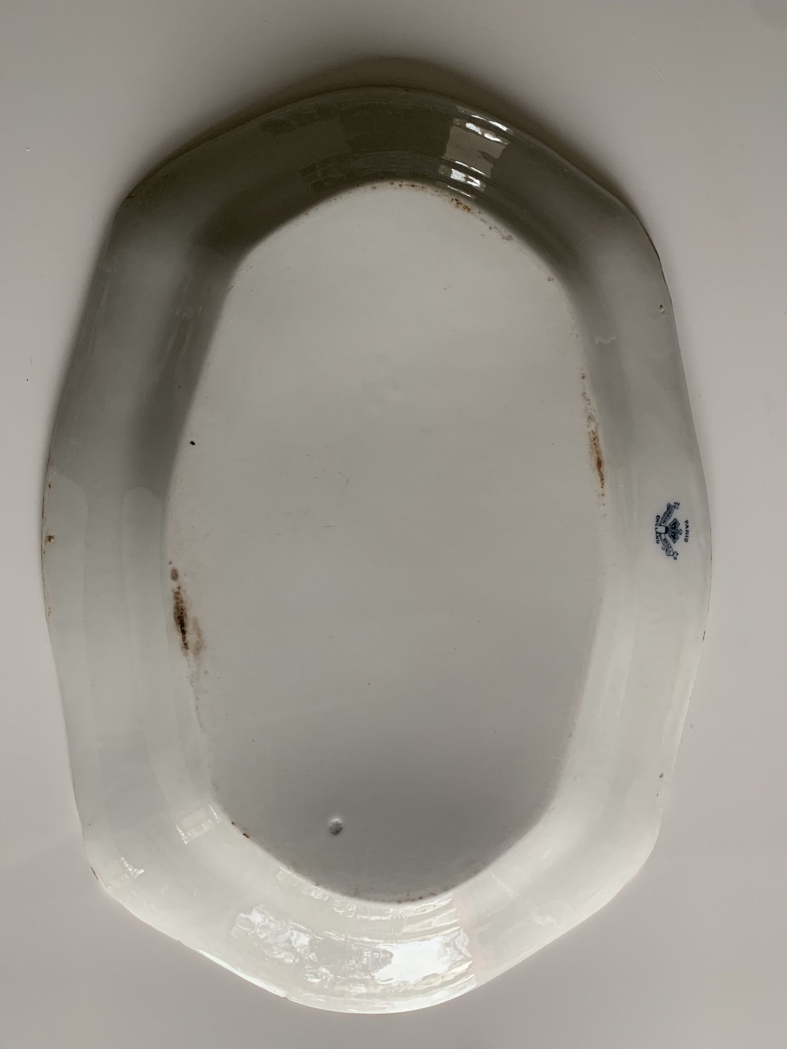 Plat porcelaine anglaise Johnson Bros