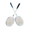 Pair of vintage rackets