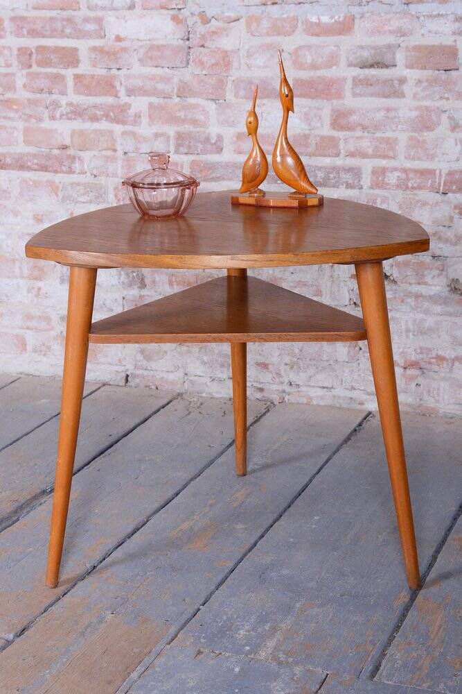 Mid-Century Wooden Table by Český Nábytek-Np Jičín, Czech, 1950s
