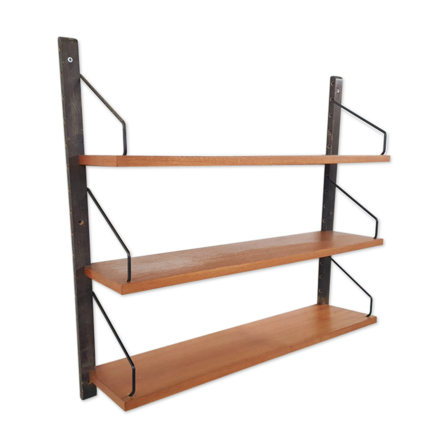 Teak book shelves, Poul Cadovius for Royal system, Denmark 1950's