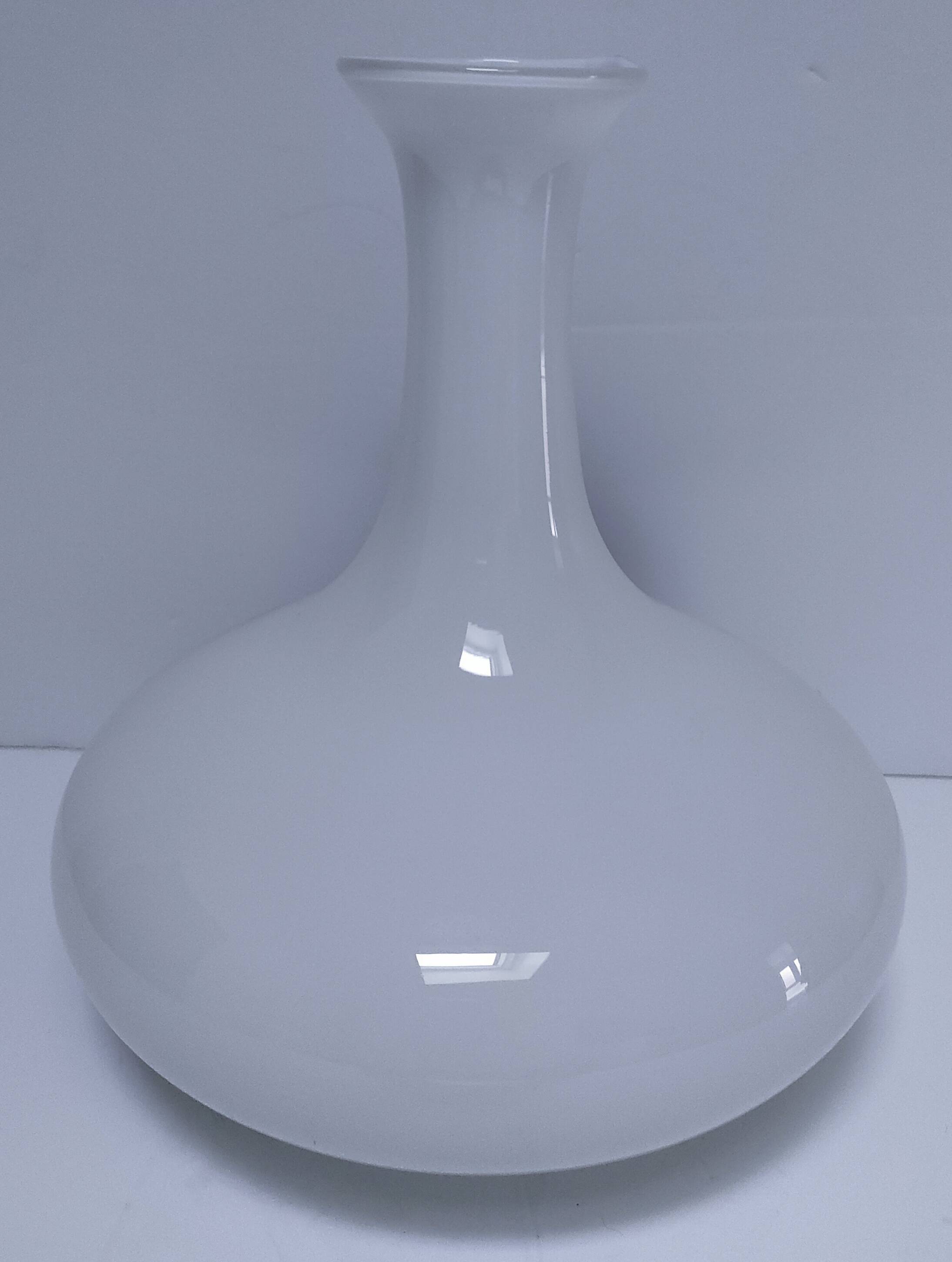 Vase verre richartz verre d'art années 80