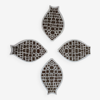 Porsgrund Norway Porcelain Fish Trivet