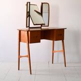 Scandinavian dressing table with mirror