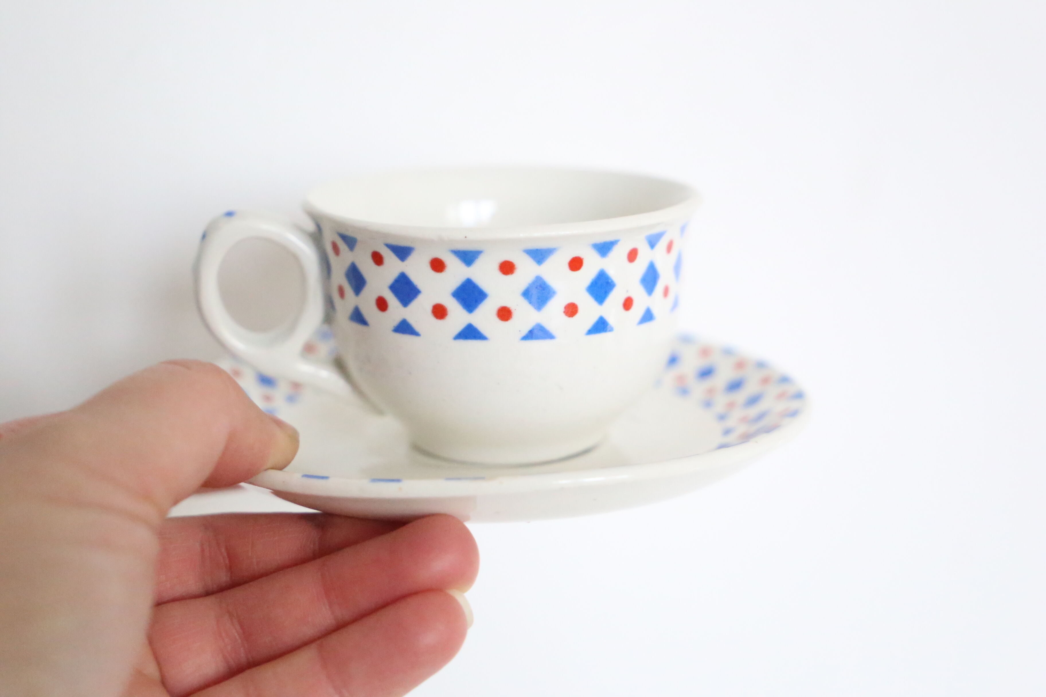 Coffee/tea service for children, 1940 , Imperial Manufacture Royale Boch, Belgium