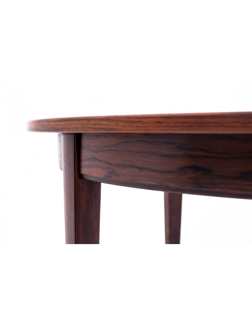 Rosewood dining table, Denmark, 1960s. After restoration.