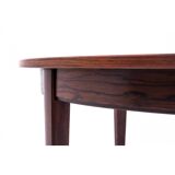 Table à manger en palissandre, Danemark, années 1960. Après restauration.
