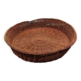 old wicker tray