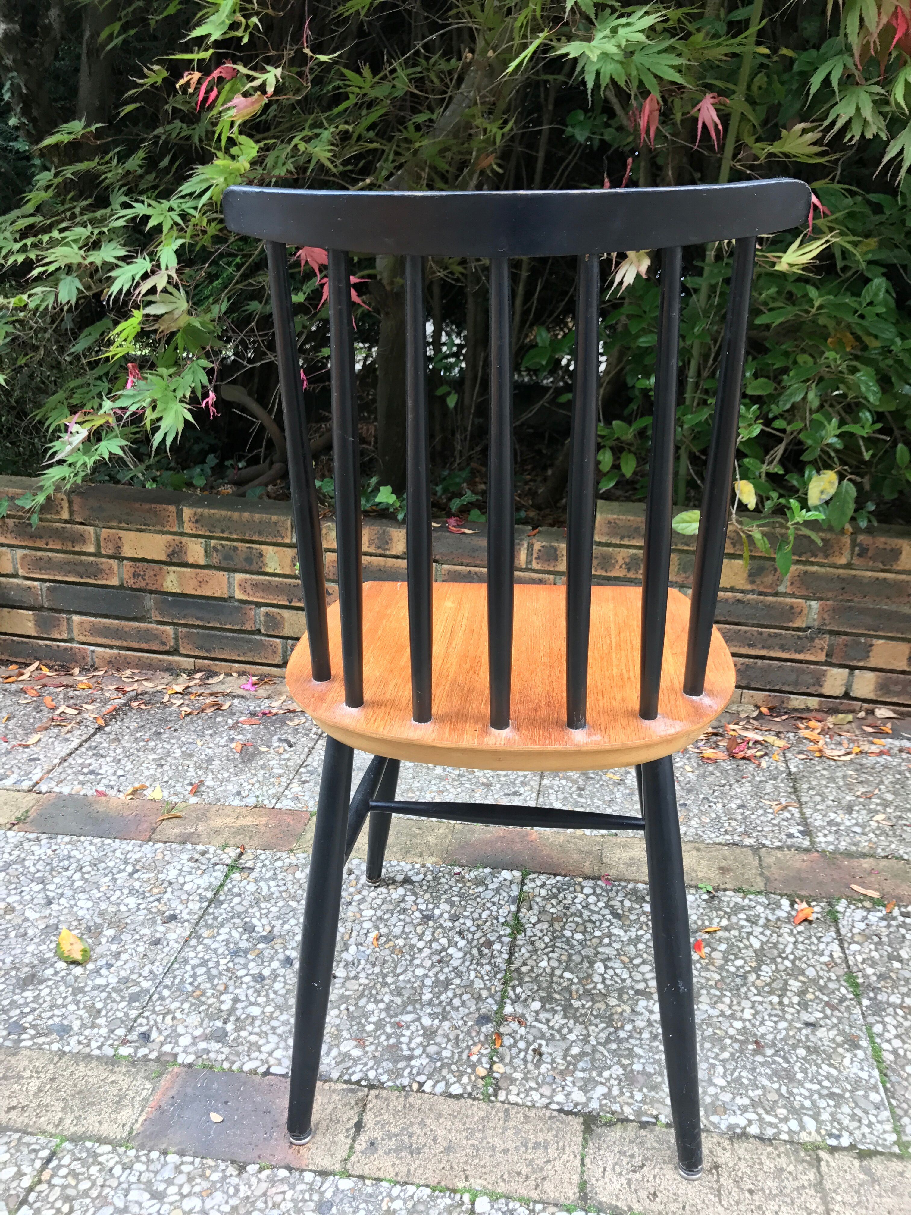 Four chairs Fanett by Ilmari Tapiovaara