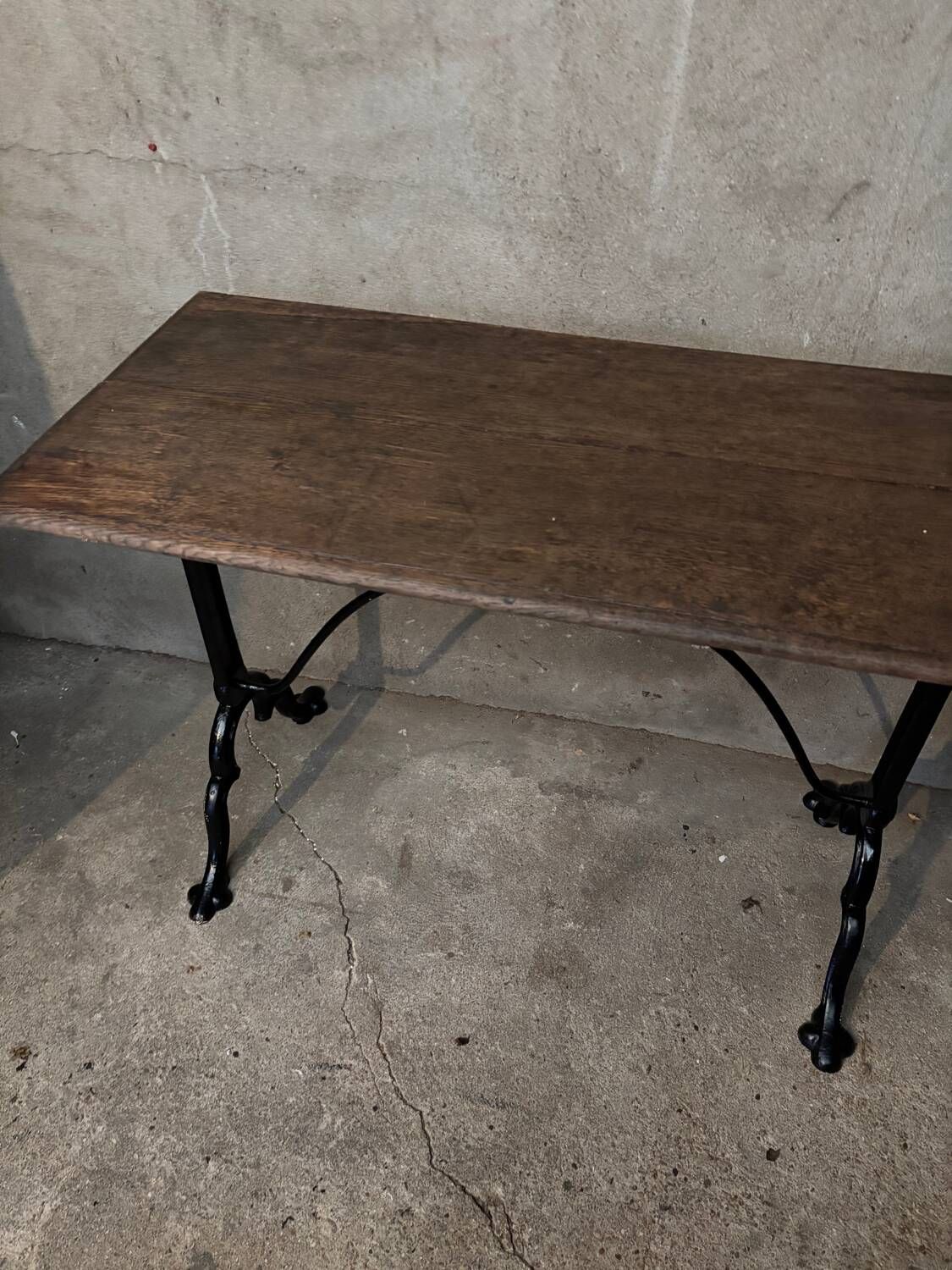 Authentic bistro table