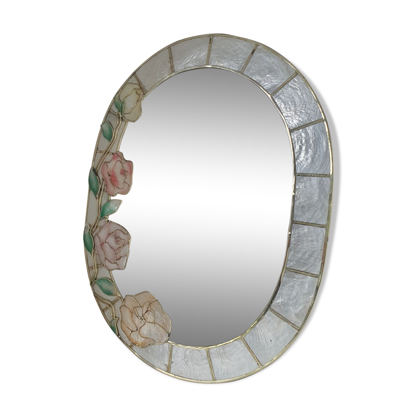 Mother-of-pearl mirror