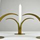 “Liljan” Candleholders — Ivar Ålenius-Björk for Ystad-Metall, Sweden, Late 1940s